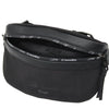 Waterproof Nylon with Cow Leather Belt Bag EC2366