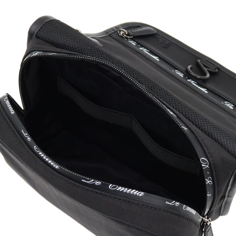 Waterproof Nylon with Cow Leather Toiletry Bag EC2470