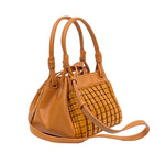 De' Emilia EC Premium Imitation Leather Wrinkled and Embossed Mini Tote EC-18181