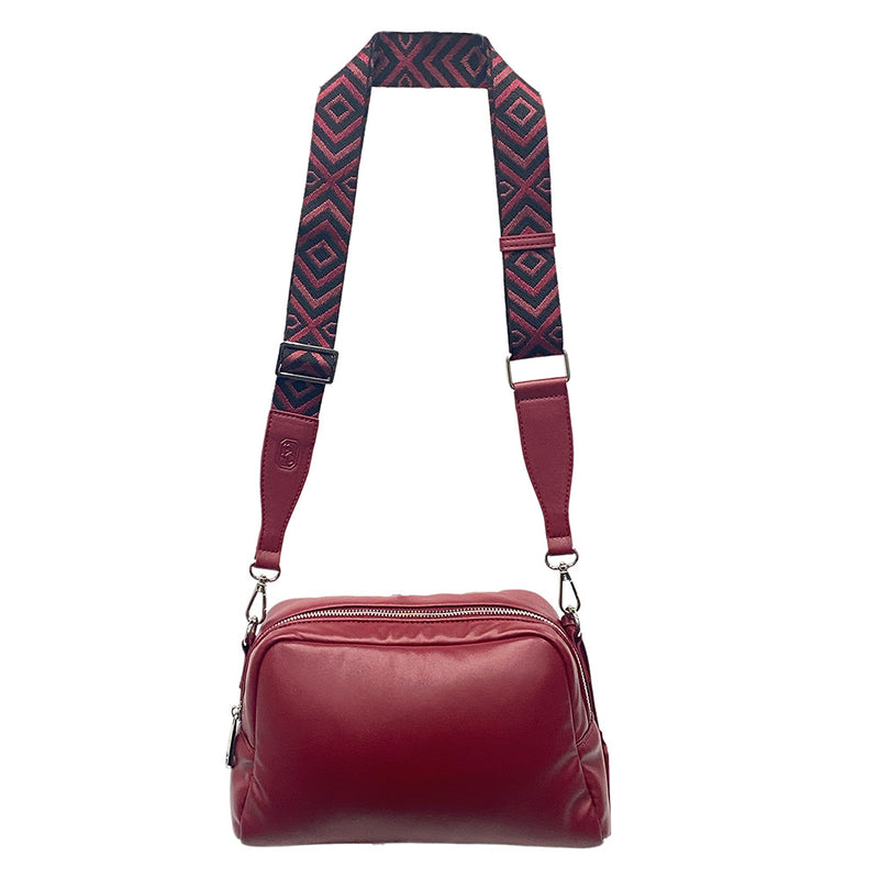 De' Emilia EC Premium Imitation Leather Puffy Zipper Shoulder Bag EC-18271