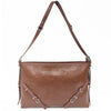 Premium Crazy Horse Oily Imitation Leather Shoulder Bag EC2674