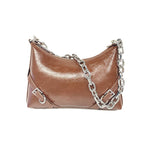 Premium Crazy Horse Oily Imitation Leather Shoulder Bag EC2675