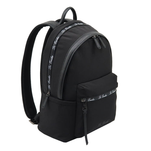 Waterproof Nylon with Cow Leather Backpack EC2065