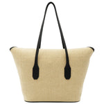Canvas with Calfskin Tote Bag EC2853