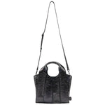 Metallic Wrinkle Imitation Leather Handbag EC2861