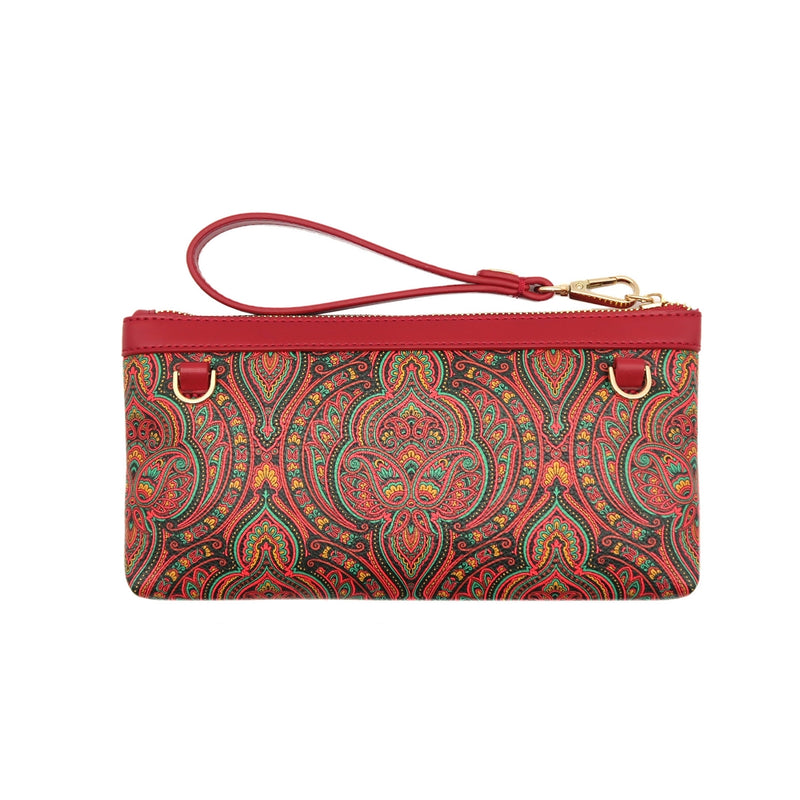 Retro Printed Imitation Calf Leather Clutch Bag EC8220