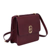 Italian Goat Leather Flap Bag EC8389